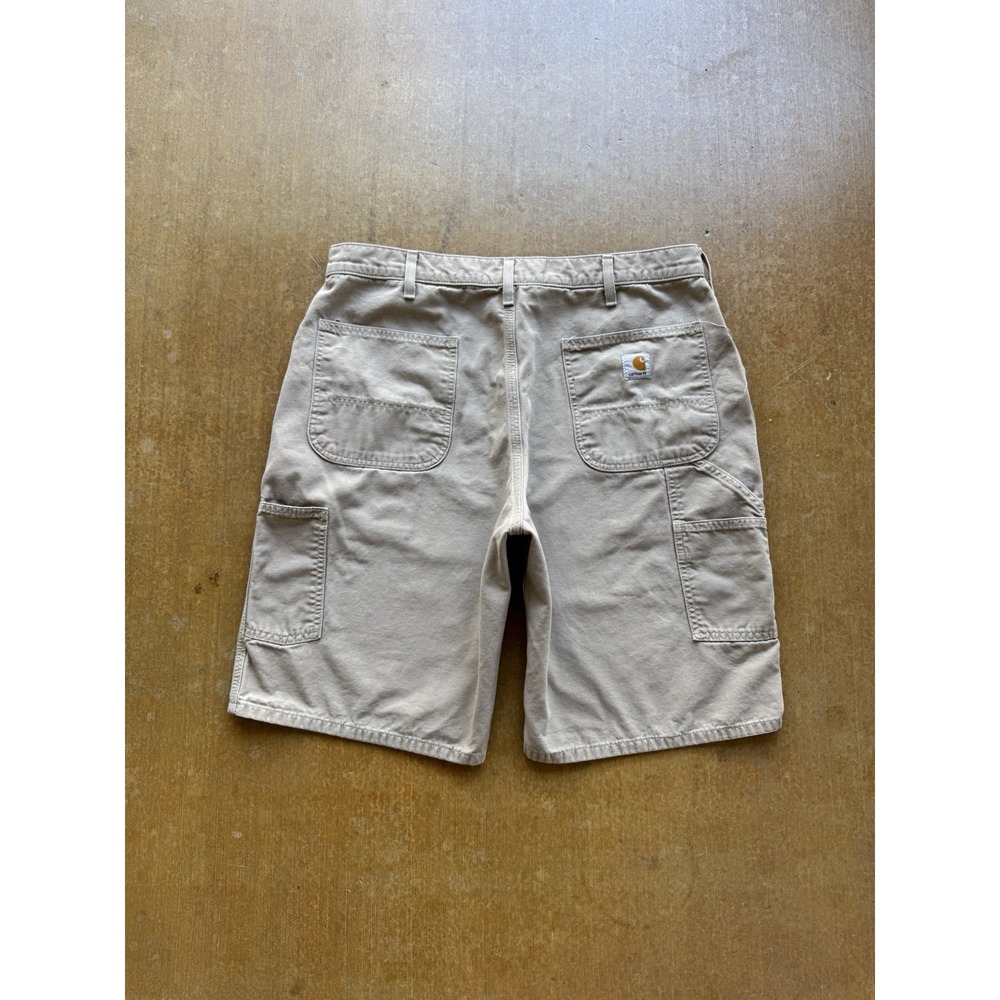 Carhartt Canvas Carpenter Jorts Shorts Y2K Skater Surfer Workwear Utility 36W